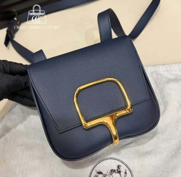🌈Mini Della💙靛藍色金扣💙