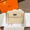 🌈Kelly Pocket卡包🧡12奶油白銀扣🧡