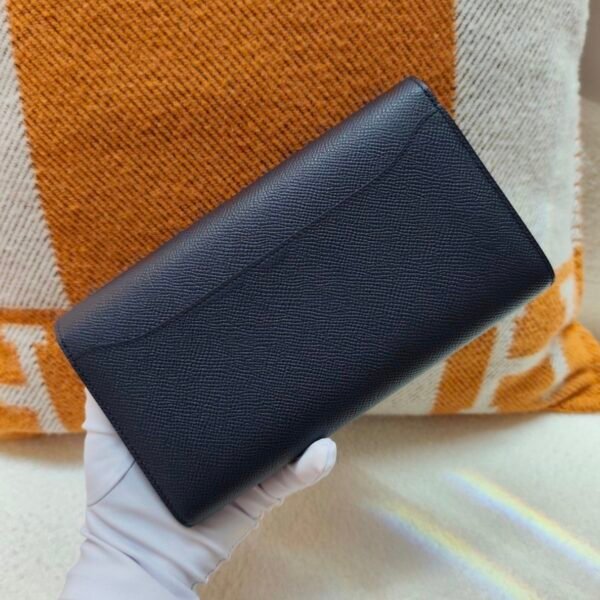 🌈Hermes💙門市現貨💙Constance Wallet長銀包💙76靛藍色金扣💙送Entrupy鑒定💙