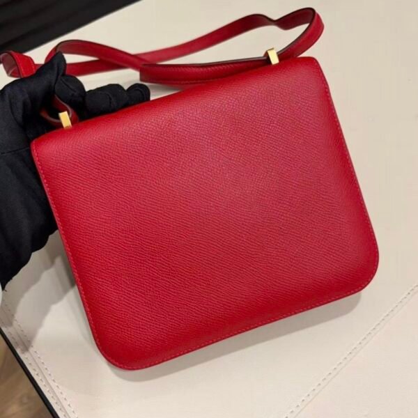 🌈Hermes❤️Mini Constance 19❤️Q5國旗紅金扣