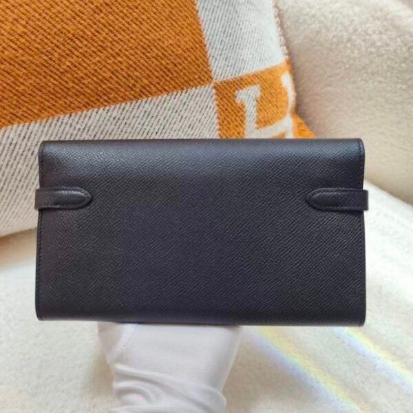 🌈門市現貨🌈Kelly Wallet長銀包🧡黑色銀扣🧡