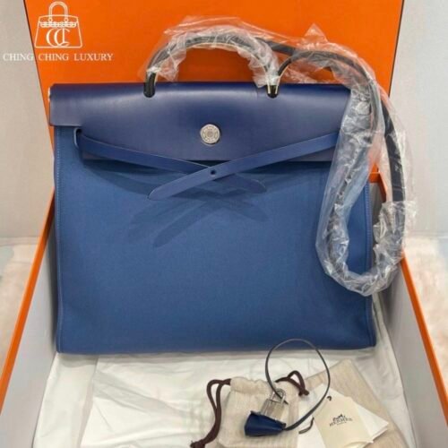 💙Herbag 39💙藍色銀扣💙